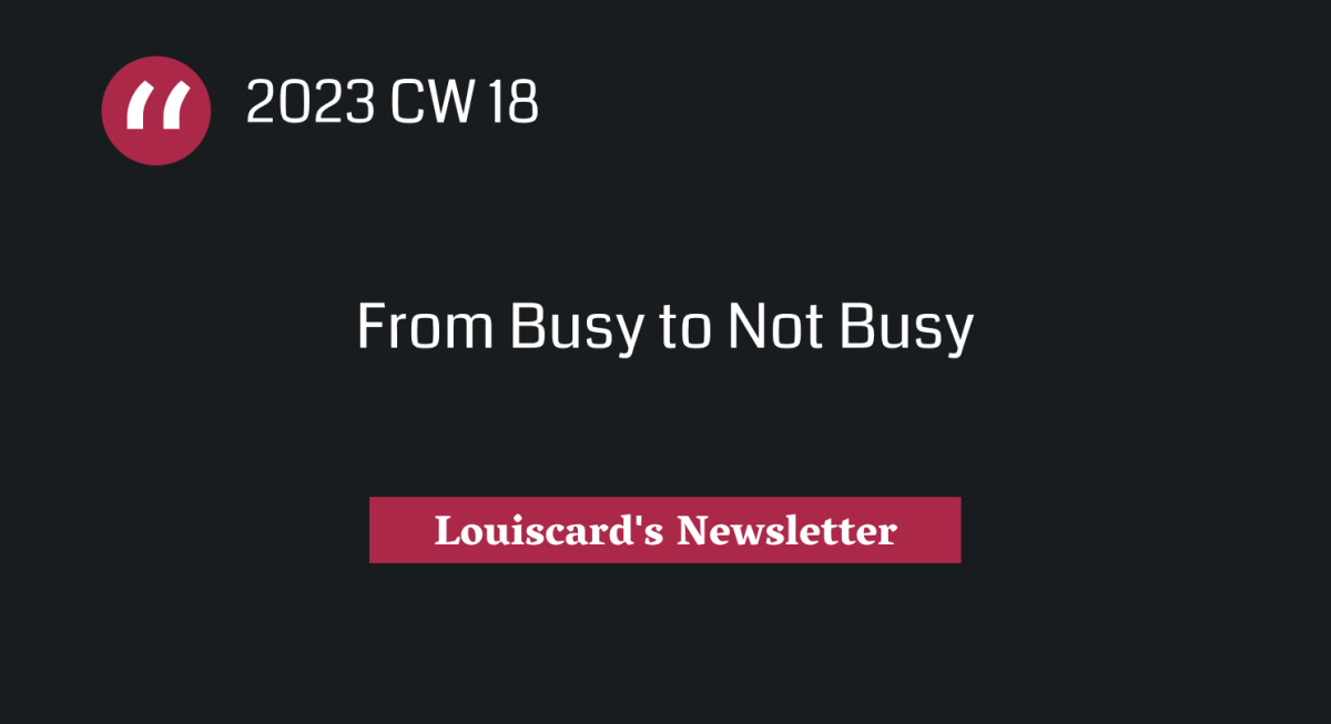 2023 CW18 | From Busy to Not Busy